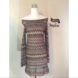 Karlie Chevron Dress